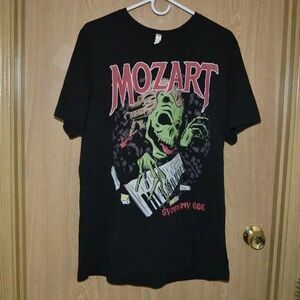 Symphony 666 Demon 80s Metal Mozart Mashup Parody Classical Music T-Shirt